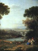 Claude Lorrain The Rest on the Flight into Egypt France oil painting reproduction